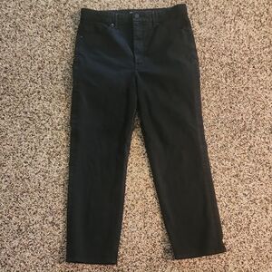 Express Black Straight Super High Rise, Size 10